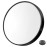 FRCOLOR 3X Magnifying Glass Mirror, Suction Cup Makeup Mirror with Lights, Compact Travel, 7.5 L x 7.5 W 0.4 H