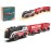 Battery Operated Train for Wooden Track, Motorized Train for Toddlers 3+ Years Old, 3Pcs Trains Toy Set Electric Trains Compatible with Thomas, Brio, Chuggington, Melissa and Doug