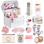 14 pcs Teacher Appreciation Gift Set Christmas Gifts Teacher Gifts Box for Women Best Teacher Gifts for Women Funny Thank You/Retirement/Christmas/Birthday Baskets Gifts for Teachers (Style--2)