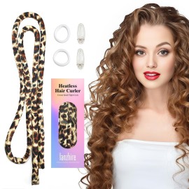 Lanzhire Heatless Small Curling Rod Headband, No Heat Thin Curling Headband for Long Hair and Short hair, Satin Material, Overnight Heatless Curls Headband, Leopard Color Lanzhire Heatless Small Curling Rod Headband, No Heat Thin Curling Headband for Long Hair and Short hair, Satin Material, Overnight Heatless Curls Headband, Leopard Color