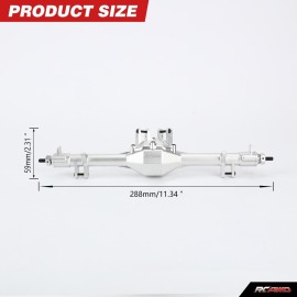 RCAWD Alum Baja Rey Rear Axle for Losi 1/10 Baja Rey 4WD Upgrades Part