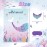 Pin The Tail on The Mermaid Party Game with 24 PCS Tails for Kids Girls Birthday 21\'\' x 28\'\' (Mermaid)