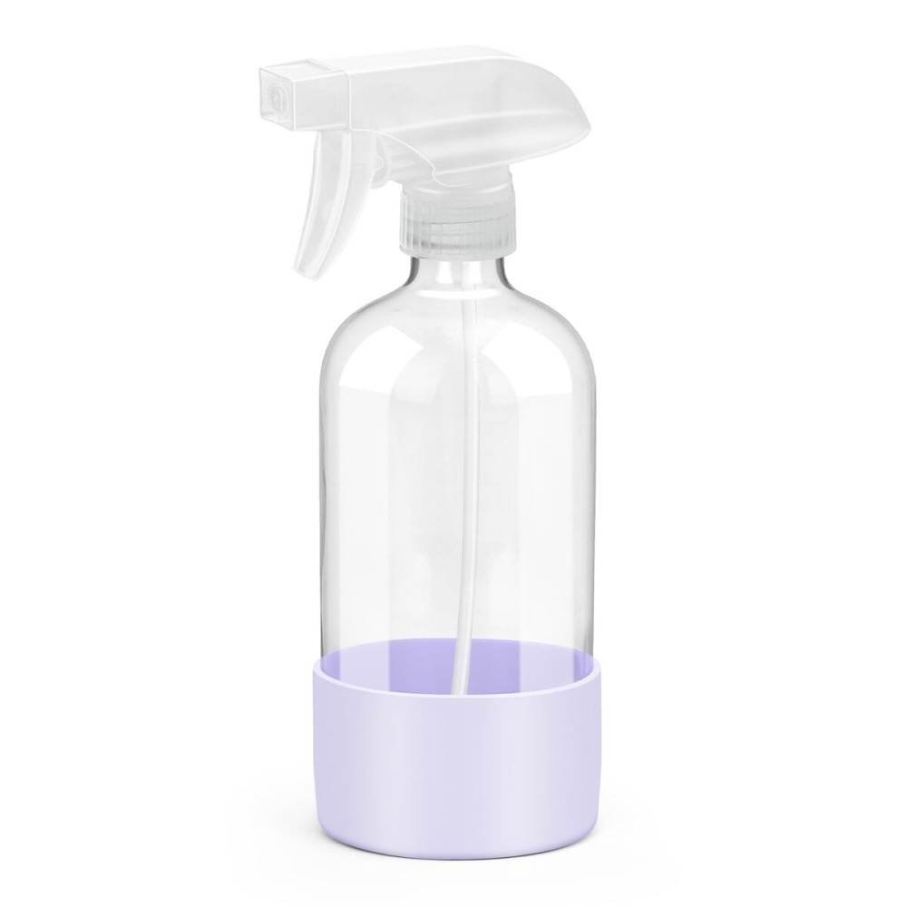 Rionisor Glass Spray Bottles with Silicone Sleeve Protection, Empty 16 oz Refillable Containers, Reusable Spray Bottles with Adjustable Nozzle for Hair, Cleaning Solutions, 1 Pack Purple Rionisor Glass Spray Bottles with Silicone Sleeve Protection, Empty 16 oz Refillable Containers, Reusable Spray Bottles with Adjustable Nozzle for Hair, Cleaning Solutions, 1 Pack Purple