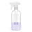 Rionisor Glass Spray Bottles with Silicone Sleeve Protection, Empty 16 oz Refillable Containers, Reusable Spray Bottles with Adjustable Nozzle for Hair, Cleaning Solutions, 1 Pack Purple