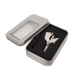 Manual Nose Hair Trimmer, 360 Degrees Rotate Stainless Steel with R Round Head Nasal Hair Trimmer Nasal Hair Cutter for Men