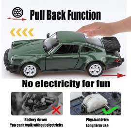 TOKAXI 1/36 Scale Porsche 911 Trubo 1978 Diecast Car Models,Pull Back Vehicles Porsche 911 Toy Car,Cars Gifts for Boys Girls
