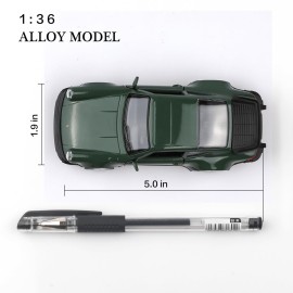 TOKAXI 1/36 Scale Porsche 911 Trubo 1978 Diecast Car Models,Pull Back Vehicles Porsche 911 Toy Car,Cars Gifts for Boys Girls