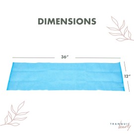 TranquilBeauty Exfoliating Towel Set of 3 - Soft, Quick-Dry Scrub Towels for Body (Not for Face) | Deep Cleanse | Machine Washable | Korean Exfoliating Cloth | 36x12 Inches - Green, Blue, Pink TranquilBeauty Exfoliating Towel Set of 3 - Soft, Quick-Dry Scrub Towels for Body (Not for Face) | Deep Cleanse | Machine Washable | Korean Exfoliating Cloth | 36x12 Inches - Green, Blue, Pink