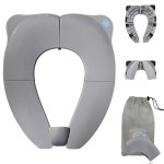 Baby Proof Me Potty Training Seat Travel - Foldable Potty Training Seat Cover for Toddlers, Portable, Travel Potty Seat, Folding Toilet Seat for Kids, and Toddler Toilet Seat Cover