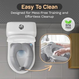 Baby Proof Me Potty Training Seat Travel - Foldable Potty Training Seat Cover for Toddlers, Portable, Travel Potty Seat, Folding Toilet Seat for Kids, and Toddler Toilet Seat Cover