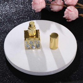 Kopida Vintage Empty Glass Perfume Bottles, Refillable Sprayer Bottle Fine Mist Spray Bottles for Home Travel