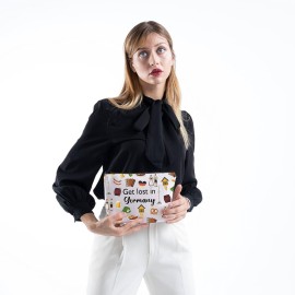 Germany Travel Gift Germany Makeup Zipper Pouch for Germany Traveler Gift Welcome to Germany Gift (Germany bag) Germany Travel Gift Germany Makeup Zipper Pouch for Germany Traveler Gift Welcome to Germany Gift (Germany bag)