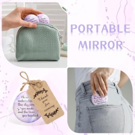 Tradder 50 Sets 2.76 Compact Mirrors Bulk Inspirational Appreciation Women Employee Gifts Small Purse Pocket Makeup Mirrors Wedding Bridal Souvenir Bags(Pink and Purple) Tradder 50 Sets 2.76 Compact Mirrors Bulk Inspirational Appreciation Women Employee Gifts Small Purse Pocket Makeup Mirrors Wedding Bridal Souvenir Bags(Pink and Purple)
