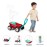Baby Walker Wagon, Baby Toy Cart, Toddler Toys, Rolling Cart, Radio Flyer Bubble Buddy Walker Wagon for Kids Ages 1-4 Years, Red