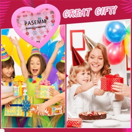 PASEMM 36pcs Little Girl Jewel Rings, Adjustable, No Duplication Kids Play Rings in Box,Pretend and Dress Up Rings for 4-12 Year Old Girls Birthday Gifts Holiday Gifts, 4 5 6 7 8 9 10 11 12 Year Old G