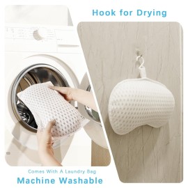 Bathtub Bath Pillows for Tub - Bathtub Pillow for Neck & Back Support with Ergonomic TPE, 4D Mesh Upgraded Bath Tub Pillow Headrest with 3 Strong Suction Cups & Hook, Bathroom Accessories, Spa Gifts Bathtub Bath Pillows for Tub - Bathtub Pillow for Neck & Back Support with Ergonomic TPE, 4D Mesh Upgraded Bath Tub Pillow Headrest with 3 Strong Suction Cups & Hook, Bathroom Accessories, Spa Gifts