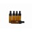 AGENIZ 50 Pcs 5ml Amber Mini Dropper Bottles Essential Oils Sample Dropper Bottles For Traveling Essential Oils Perfume Cosmetic Liquid