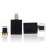 YORROR 2 Pack 100ml Glass Perfume Atomizer, Black Empty Spray Bottle for Men and Women, Portable Fragrance Fine Mist Spray Bottle for Travel