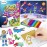 Alritz Arts and Crafts,Foil Crafts Fun Kit, Art Kit Toys for Kids Animals Space Cars, Foil Stickers Supplies,Travel Toys DIY Christmas Gifts for Girls Boys 4 5 6 7 8 9 10 11+ Years Old (6 Theme)