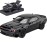 ERBADIHAGO Toy Car Model 1/32 Challenger Hellcat Alloy Model Car with Light and Sound Collectible Model Cars Pull Back Toy Vehicles for Boys Children Age 3 + Year Old