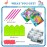 QEUOYSS 5D Diamond Art Kits for Kids Beginners Easy Kits Arts and Crafts for Kids Ages 8-12 Diamond Art Craft Set for Home Wall Decor (4 Pack e)