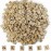 GXXMEI 1000PCS Scrabble Tiles, Wooden Letter Tiles, A-Z Capital Letters for Crafts, Spelling,Scrabble Crossword Game