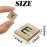 GXXMEI 1000PCS Scrabble Tiles, Wooden Letter Tiles, A-Z Capital Letters for Crafts, Spelling,Scrabble Crossword Game
