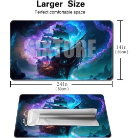 Board Game 14x24in TCG Playmat Compatible for CCG OCG DTCG PTCG MTG Play Mats,Mouse pad Desk Mats (MTG2-No Zone)