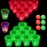 YHFUISK 22Pcs Christmas Glowing Pong Set Party Game Light Up Pong Cups for Christmas Party with 6 Christmas Theme Balls, Christmas House Parties Holidays(Red&Green&Flashing)