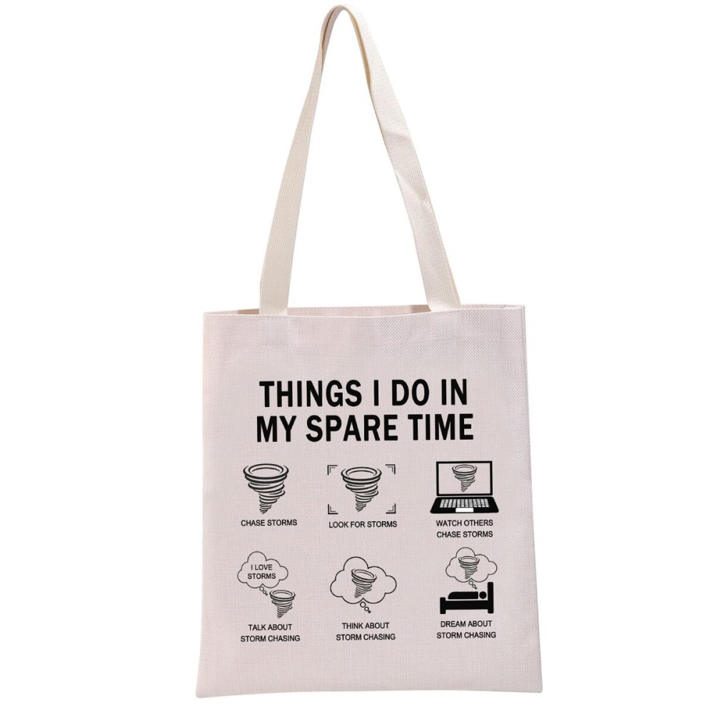 G2TUP Chase Storms Lover Gift Tornado Storm Chaser Tote Bag Tornado Researchers Handbag Tornado Theme Souvenir Gift (Tornado Storm Chaser TB) G2TUP Chase Storms Lover Gift Tornado Storm Chaser Tote Bag Tornado Researchers Handbag Tornado Theme Souvenir Gift (Tornado Storm Chaser TB)