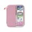 YOTO Card Case in Think Pink - Kids Accessory, Soft Portable Folder with Zipper & 64 Pockets for Player & Mini Audiobook Cards, Binder Sleeve Holder for Travel