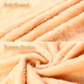 Kinlop 16 Pcs Flannel Blanket Flannel Stroller Soft and Warm Newborn Nursery Bed Blankets Blanket for Newborn Infant, Travel, 16 Colors (20 x 28 Inch)