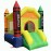 Dvreugde Outdoor & Indoor Mini Inflatable Bounce House with Blower Toddler Castle Kids Bouncy House with Slide, air Blower, Carrying Bag and Water Bag