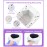 UV Nail Lamp, HUGMAPLE 72W UV Light for Gel Nails with 5 Timer Setting, Touch Control & Auto Sensor, Cordless Rechargeable Fast Dryer, Professional Led Curing Lamp for Salon & Home