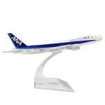 Bswath Model Airplane 1:400 Scale Model Japan ANA 777 Model Plane Metal Plane Model Die-cast Alloy Airplanes for Gift and Collection