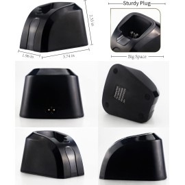 Kaynway 2PCS Hair Clipper Charger Stand Set for Wahl Magic Clip Senior Sterling-4 Designer 100th Aniversary Metal Edition Cordless Clippers, 4V Charger for 8164 Finale Shaver Kaynway 2PCS Hair Clipper Charger Stand Set for Wahl Magic Clip Senior Sterling-4 Designer 100th Aniversary Metal Edition Cordless Clippers, 4V Charger for 8164 Finale Shaver