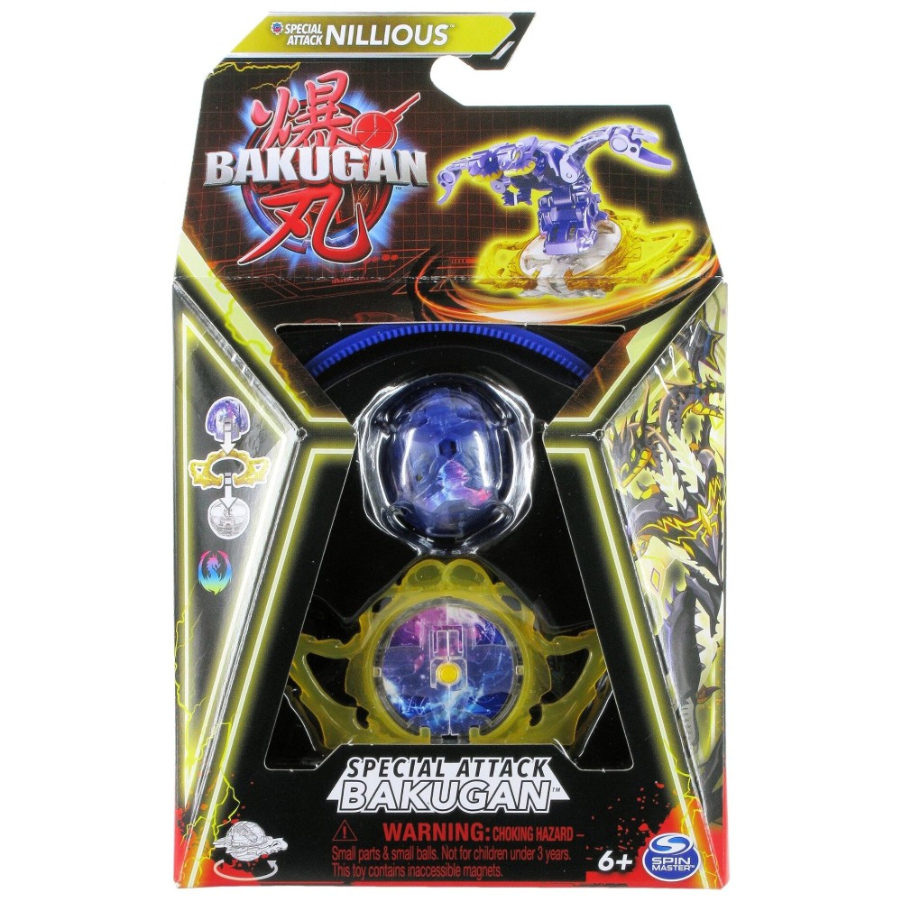 Bakugan 3.0 Third Generation 2023 Special Attack Galactic Rare Nillious