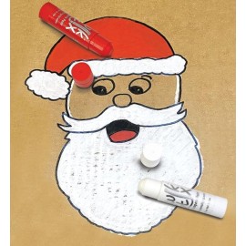 Kwik Stix Holiday Edition 12 Festive Colors Solid Tempera Paint Sticks for Xmas Crafts, Quick Drying TPG-697