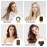 IG INGLAM Hair Dryer Brush, 4-in-1 Detachable Blow Dryer Brush, Ionic Diffuser Hair Dryer & Styler Volumizer with Oval Titanium Barrel, One-Step Hot Air Blowout Brush, Updated Push Switch, Yellow
