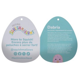 Squishmallows Original 14-Inch Dabria Pink Donut with Sprinkles - Official Jazwares Large Plush