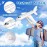 Syhood 3 Pcs 40 Inch White Large Inflatable Airplane Balloon Aviation Themed for Outdoor Birthday Party Gifts Swimming Pool Decorations Toys (40 Inch)