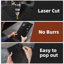 OWNONE 1 3D Wooden Puzzle Marble Run with LED Lights, Wooden Model Building Kits for Adults, Wood Mechanical Puzzle Building Set, Office Desk Decor Gift for Men Adults (312 PCS)