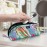 Gloppie Travel Makeup Brush Holder - Compact Cosmetic Bag, Spacious Portable Cosmetic Bag for Organizing Your Brushes On-the-go, Watercolor