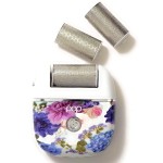 Pedi Pro Electric Foot File - Electric Callus Remover for Feet - Pedi Spa Foot Exfoliator Tool for Men/Women (Floral)