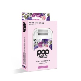 Pedi Pro Electric Foot File - Electric Callus Remover for Feet - Pedi Spa Foot Exfoliator Tool for Men/Women (Floral)