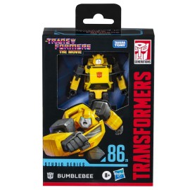 Transformers Toys Studio Series Deluxe The The Movie 86-29 Bumblebee, 4.5-inch Converting Action Figure, 8+