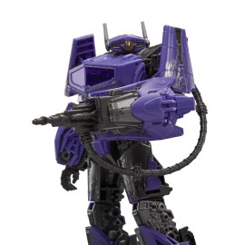 Transformers Toys Studio Series Voyager Bumblebee 110 Shockwave, 6.5-inch Converting Action Figure, 8+