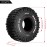 GLOBACT 1.9in Tires 1/10 RC Tires RC Crawler Tires Rubber Tires 120 * 47 for 1/10 TRX4 TRX6 Axial SCX10 Redcat GEN7 GEN8 RC4WD RC Crawler Car (4PCS)
