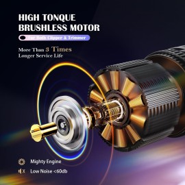 SUPRENT PRO Professional Hair Clippers for Men - High Torque Brushless Motor & Detachable Blade - Cordless Hair Trimmer Set for Barbers with Charging Stand - Premium Gift Hair Clipper Kit SUPRENT PRO Professional Hair Clippers for Men - High Torque Brushless Motor & Detachable Blade - Cordless Hair Trimmer Set for Barbers with Charging Stand - Premium Gift Hair Clipper Kit