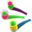 3pcs Random Color Floating Blow Pipe Balls Game Toys, Floating Blow Pipe & Balls Balance Blowing Toys, Stress Reliever Balance Blowing for Toddlers Kids Adults Funny Party Supplies